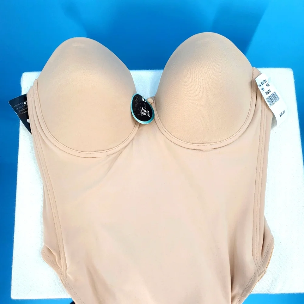 Va Bien NWT beige low back shapewear 38B